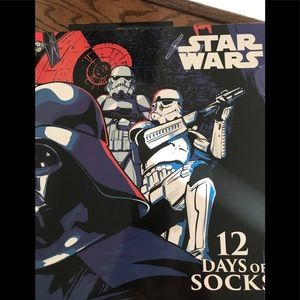🌟STAR WARS NWT 12 Days of Socks